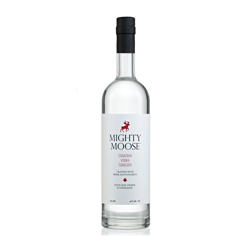 La Vodka canadienne Mighty Moose de qualité supérieure